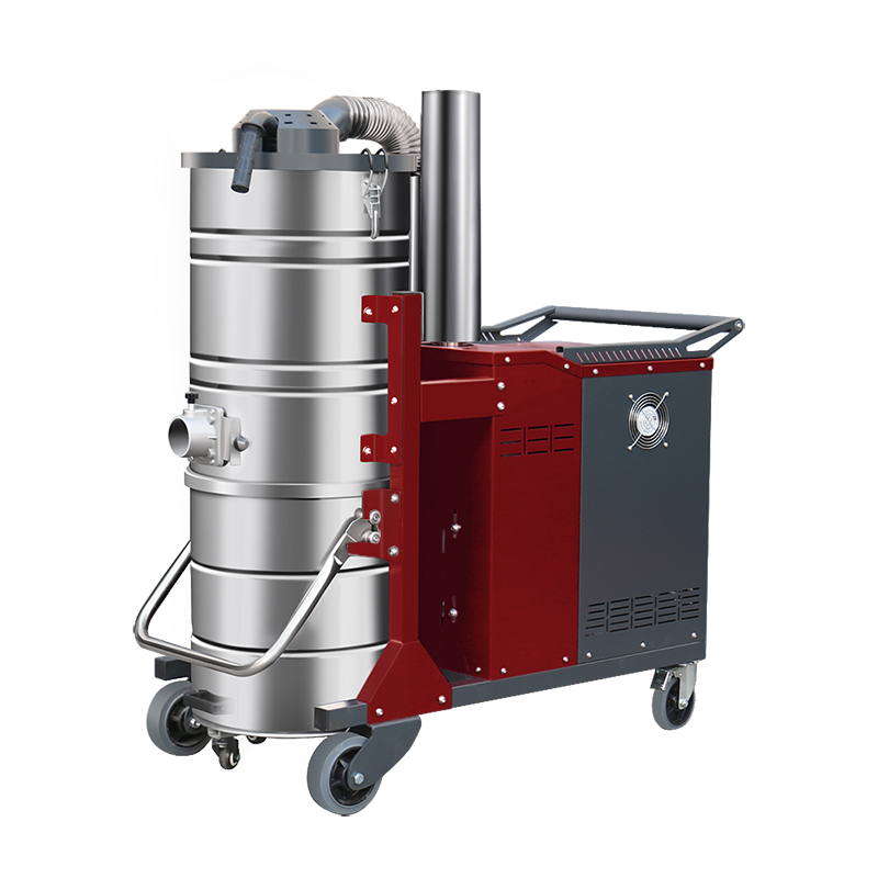阜新坦洁380V 双桶手动反吹工业吸尘器X8系列